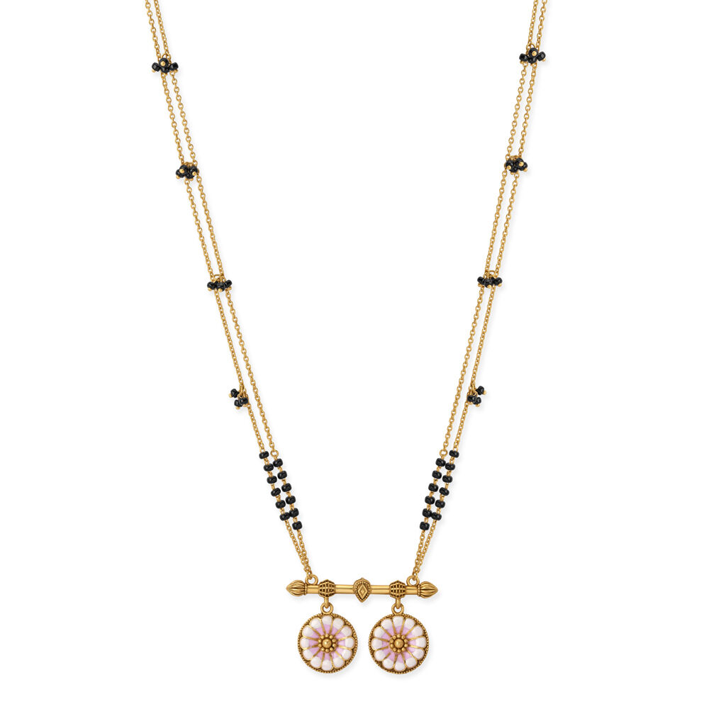 Tanishq mangalsutra set top