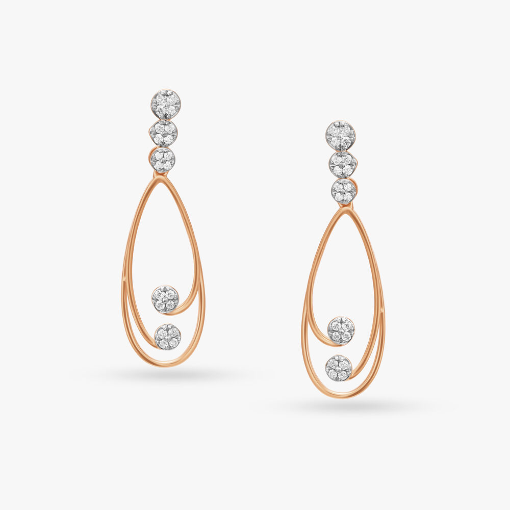 Dash of Modern Drop Earrings