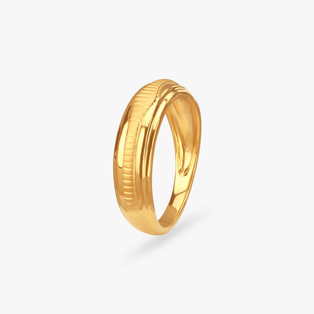 Gents gold ring design in tanishq for male online