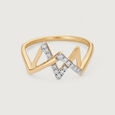 Cosmic Wonder 14Kt Diamond Finger Ring,,hi-res image number null
