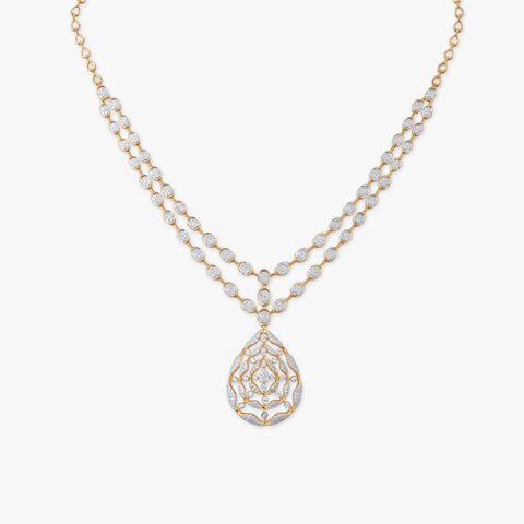 Timeless Allure Diamond Necklace Set