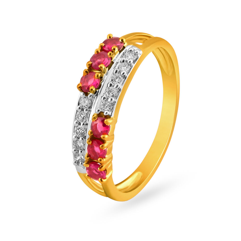 Ruby sales ring tanishq