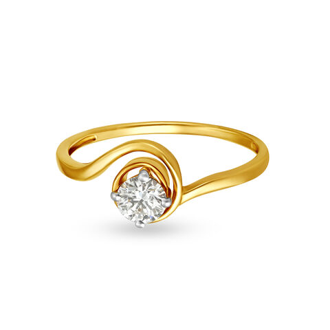 Enticing Yellowbud Solitaire Ring alternate view 1