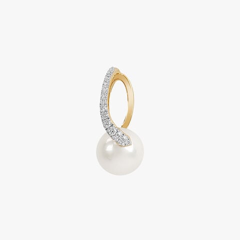 Orbit Spark Diamond Pendant