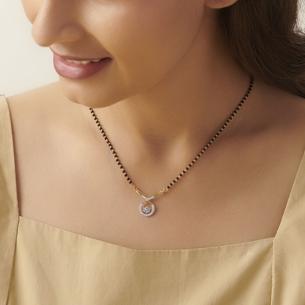 Tanishq diamond outlet mangalsutra set