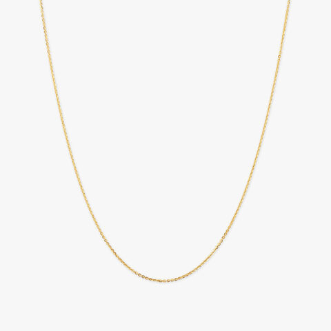 Delicate Radiance Gold Chain