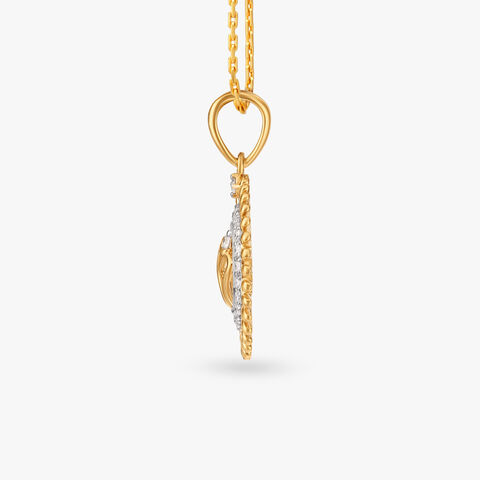 Om Diamond Pendant