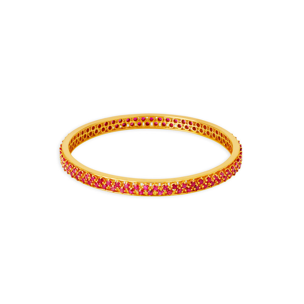 Tanishq ruby outlet bangles