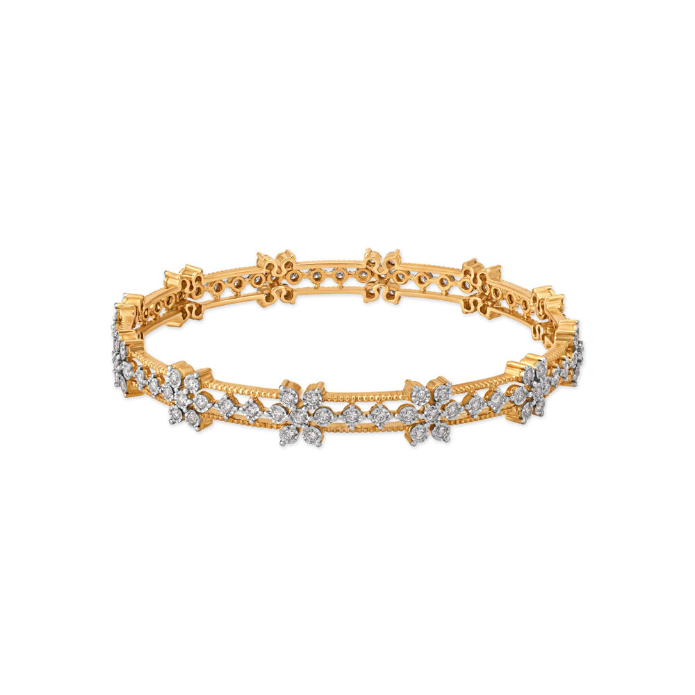 Tanishq diamond bangles clearance designs with price