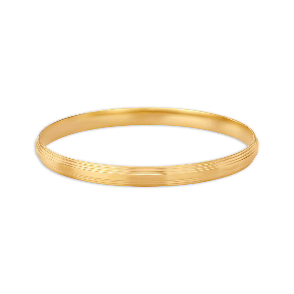 Individualistic Gold Kada For Men