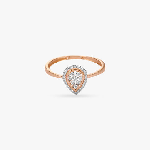 Teardrop Radiance Diamond Ring