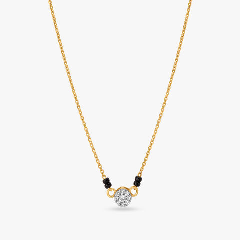 Sparkling Simplicity Diamond Mangalsutra