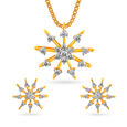 Sophia Diamond Pendant Earrings Set,,hi-res image number null