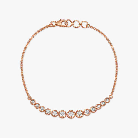 Twinkling Orbit Diamond Bracelet