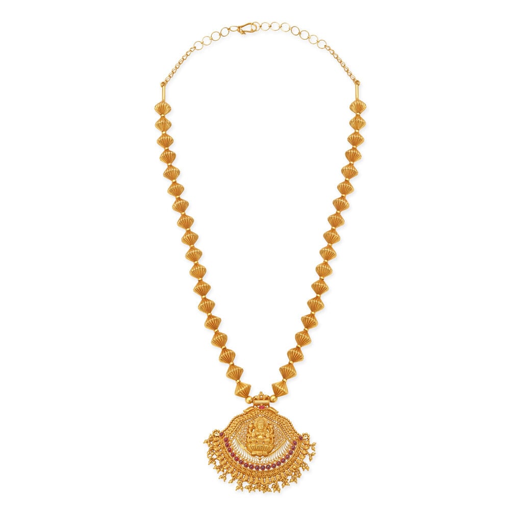 Religious Gold Vibrant Necklace