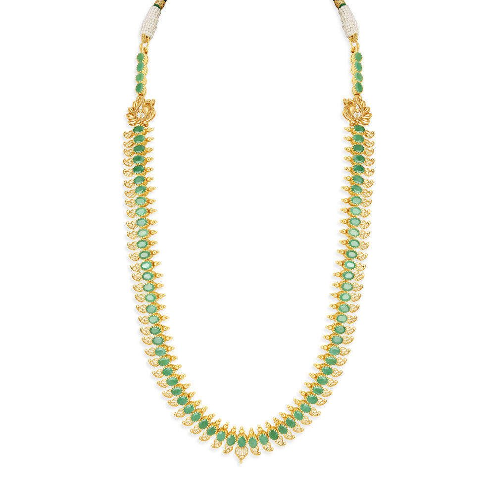 Tanishq mango store mala designs