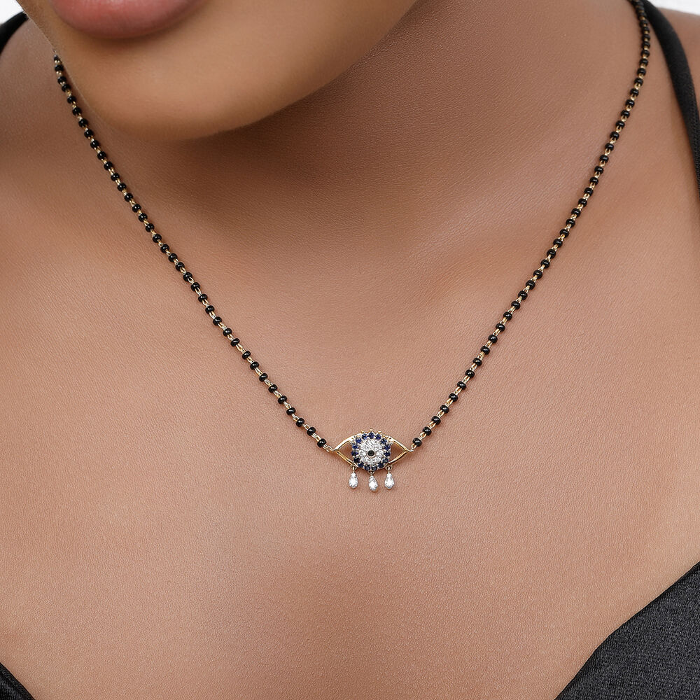 Evil eye mangalsutra best sale