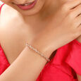 14 KT Yellow Gold Shimmering Coiled Bangle,,hi-res image number null