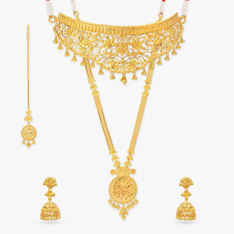 Regal Muse Gold Jewellery Set
