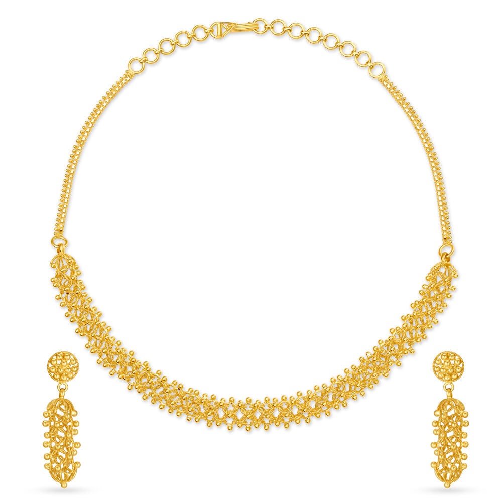Gold set tanishq with price store