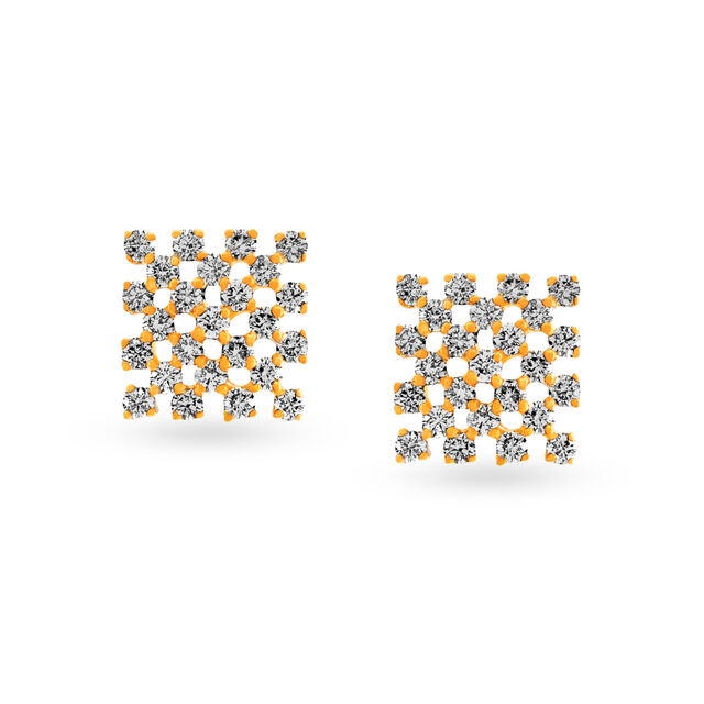 Nour Diamond Stud Earrings,,hi-res image number null
