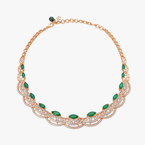 Interlaced Wonders Diamond Necklace Set