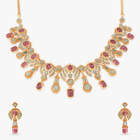 Orchard Drape Gold Necklace Set