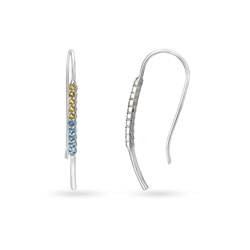 Silver hoop earrings tanishq new arrivals