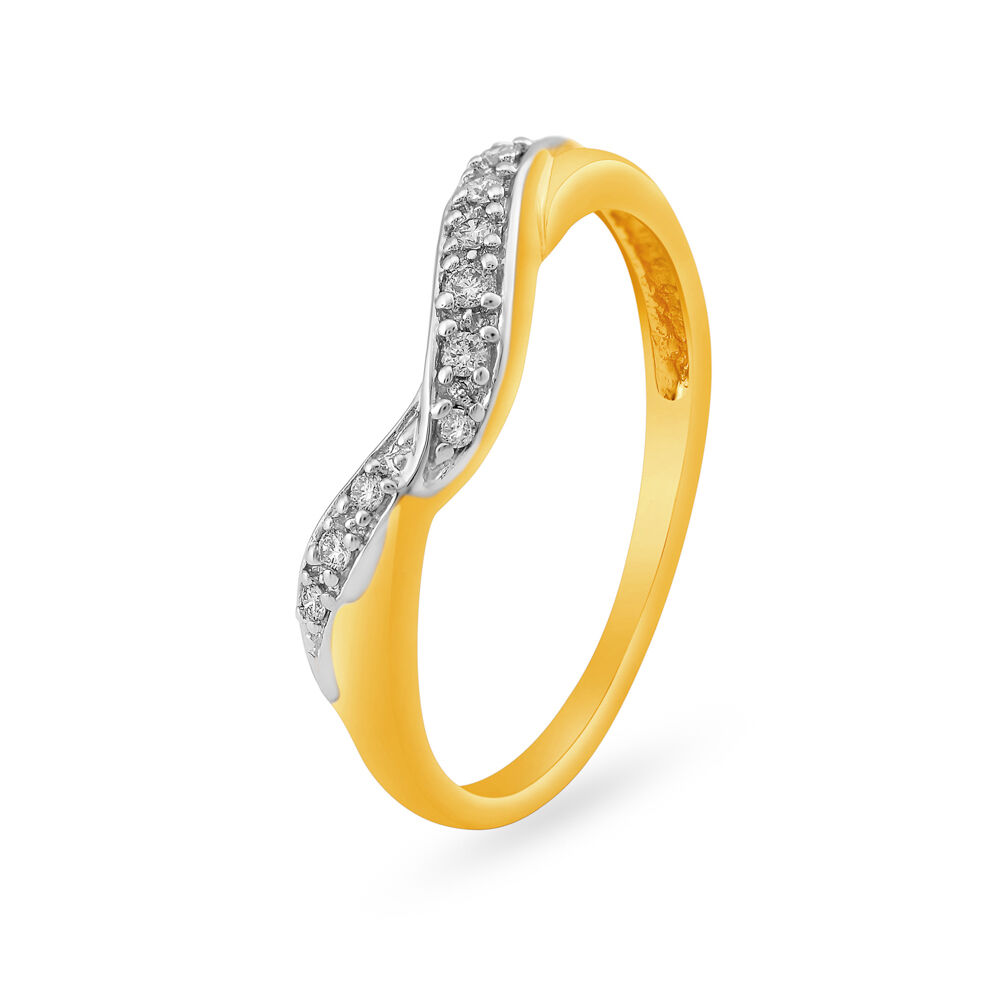 Overlap Swirl Diamond Ring – Marissa Collections