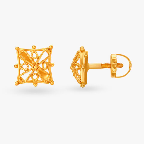 Classy Contemporary Stud Earrings for Kids