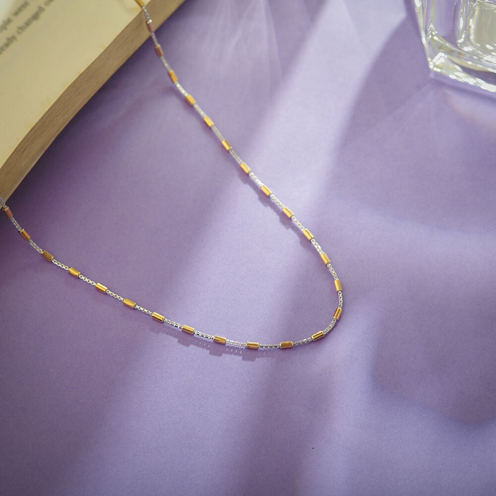 Tanishq gold chain 24 clearance carat