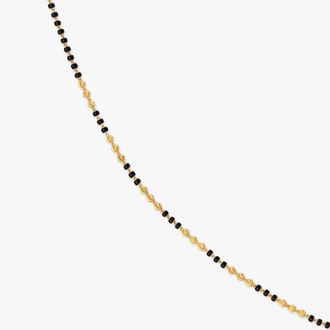 Swirl Harmony Gold Mangalsutra Chain