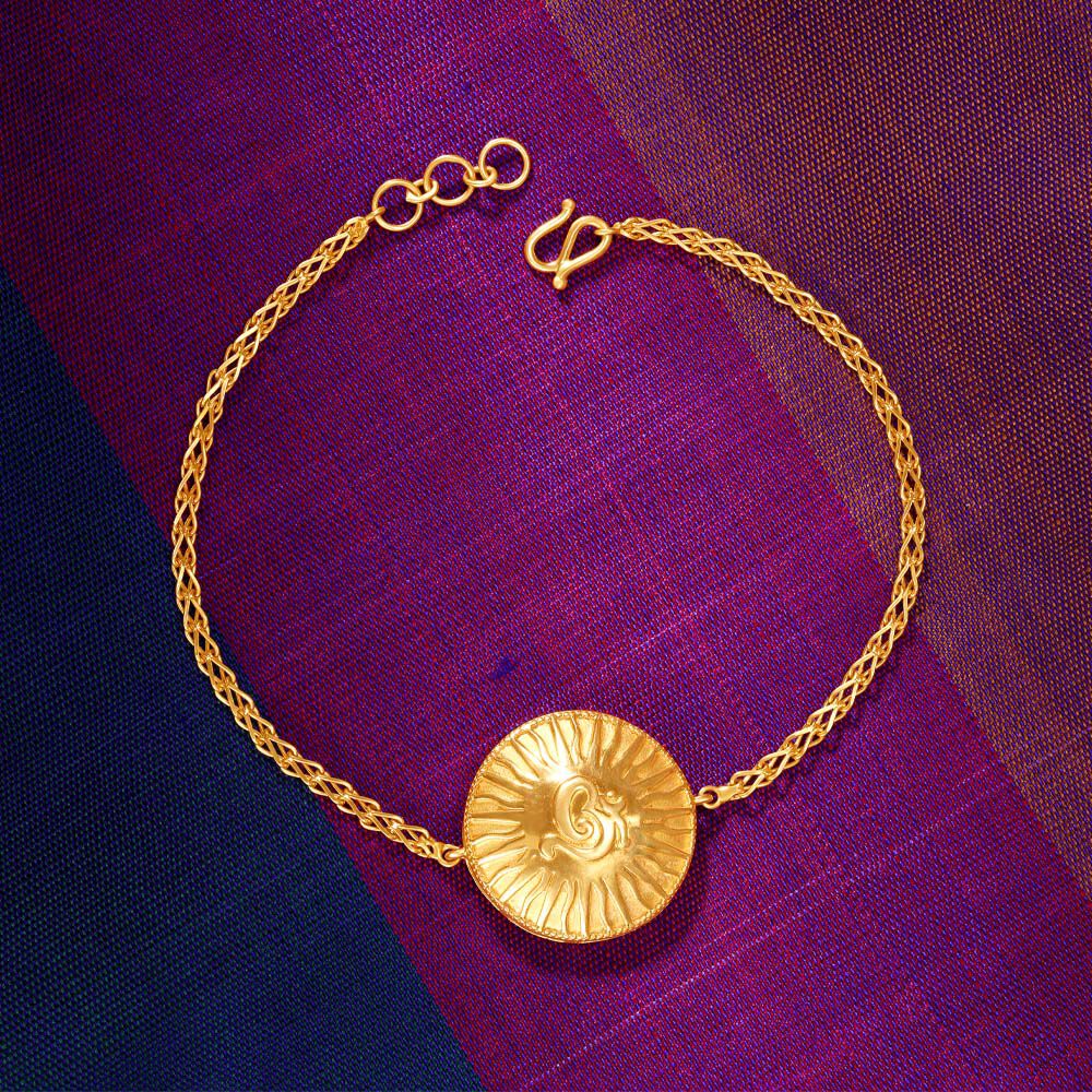 Buy Mia By Tanishq Hexagon 14k Gold Bracelet for Women Online At Best Price   Tata CLiQ