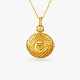 Delicate Engraved Rakhi Pendant,,hi-res image number null