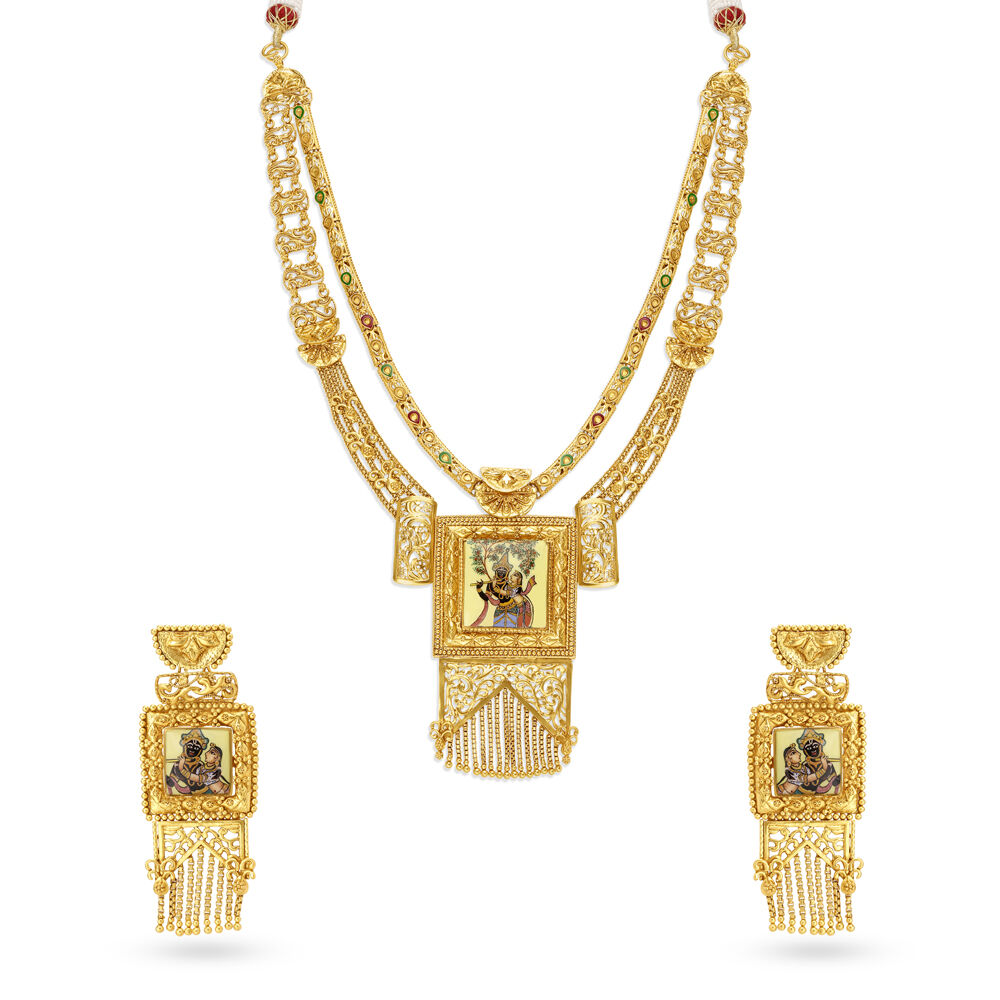 Krishna pendant tanishq on sale