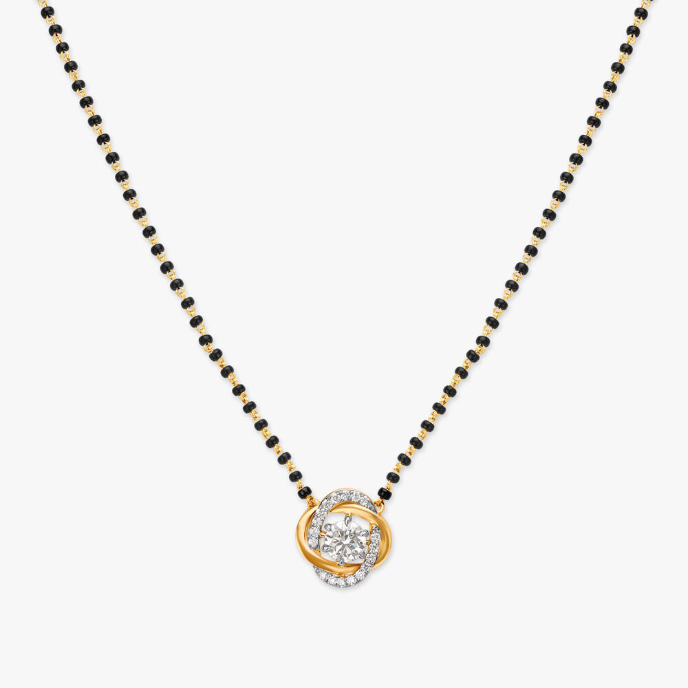 Solitaire mangalsutra tanishq store