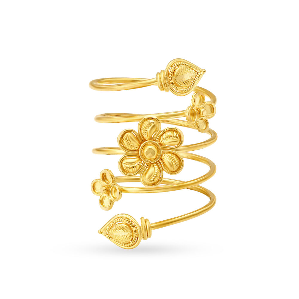 Spiral cheap finger ring