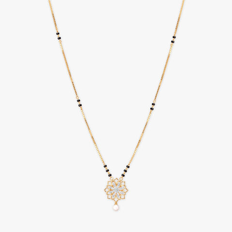Regal Bloom Diamond Mangalsutra