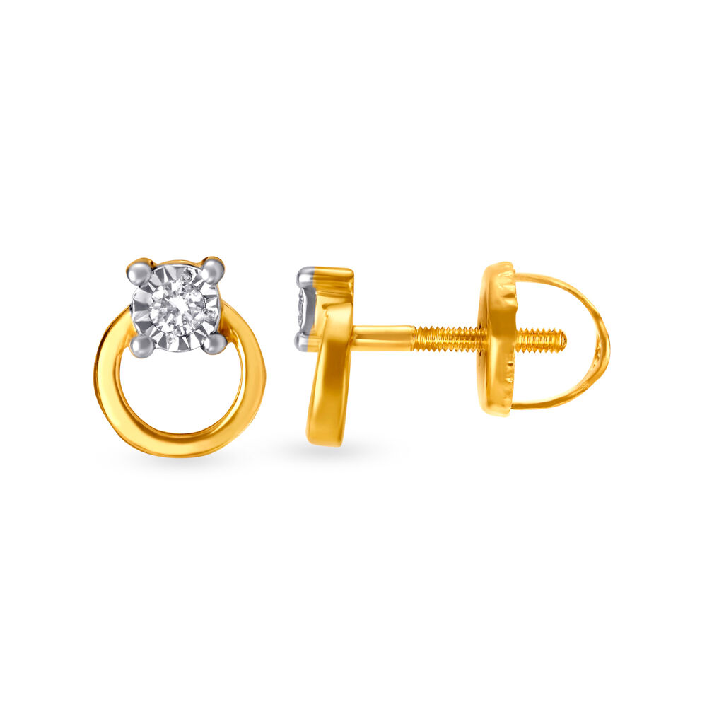 Tanishq diamond earrings mens hot sale