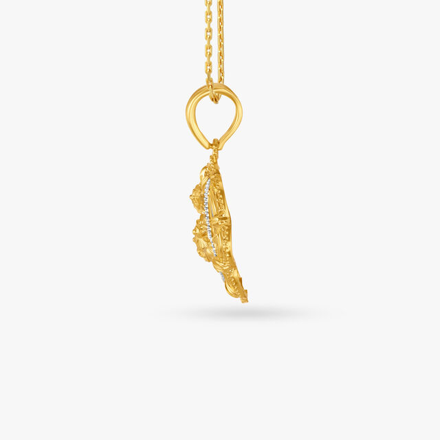 Contemporary Pendant and Earrings Set,,hi-res image number null