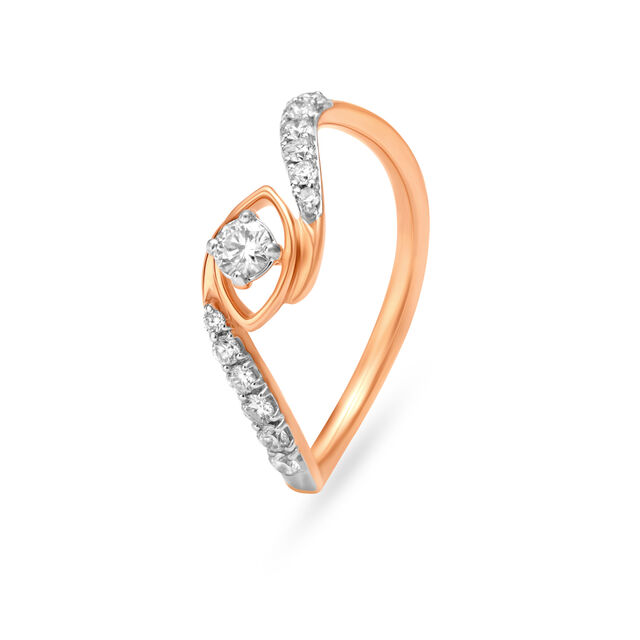 Heavenly Crossover Finger Ring,,hi-res image number null