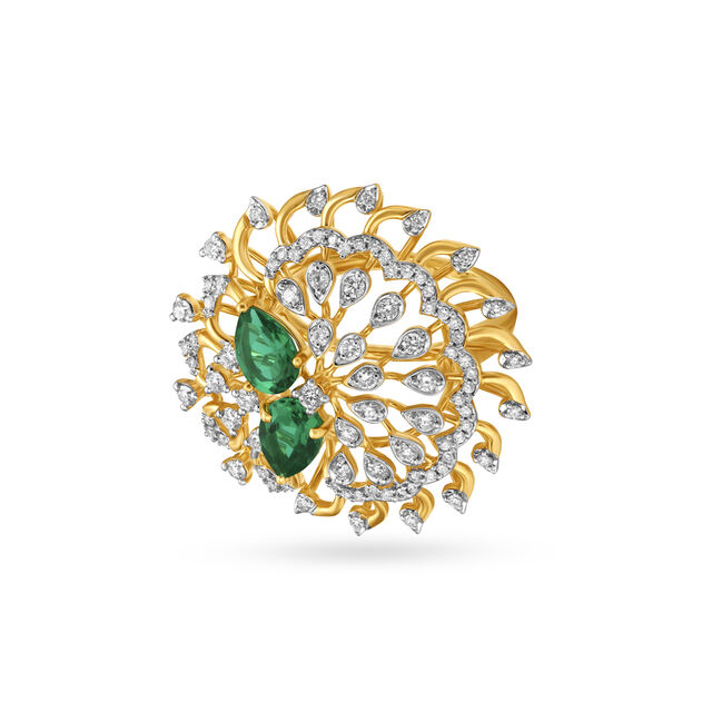 Illuminating Mini Cocktail Finger Ring,,hi-res image number null