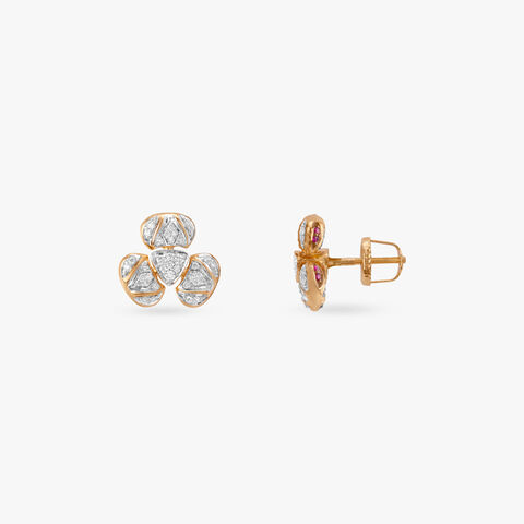 Reversible Radiance Diamond Stud Earrings