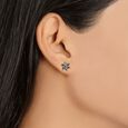 Sierra Sapphire Stud Earrings,,hi-res image number null