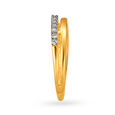 Regal 18 Karat Gold And Diamond Finger Ring,,hi-res image number null