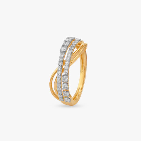 Radiant Dual Diamond Ring