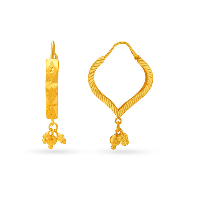Stunning Traditional Hoop Earrings,,hi-res image number null