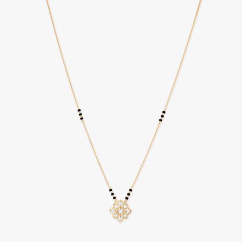 Mosaic Blossom Diamond Mangalsutra