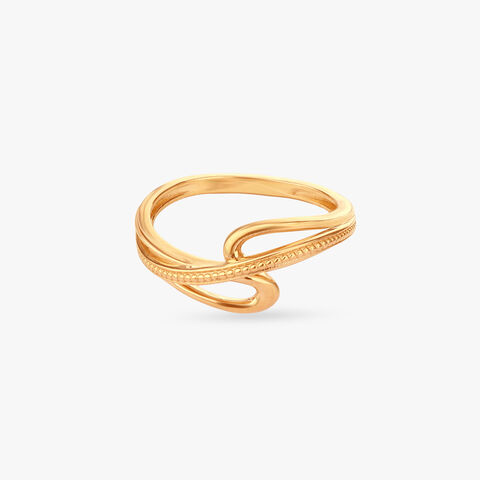 Infinity Flow Gold Ring alternate view 1