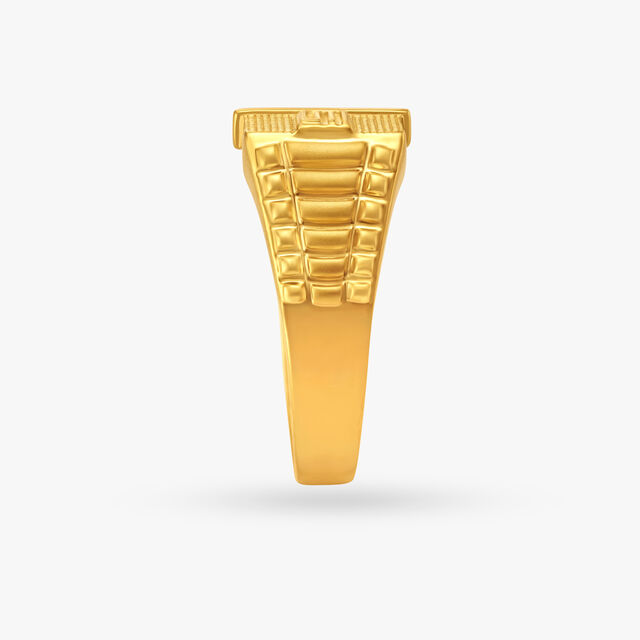 Textured Ring for Men,,hi-res image number null